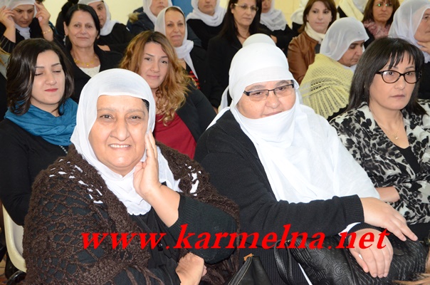 دالية الكرمل : ليهي لفيد تلقي محاضرة في المركز الثقافي